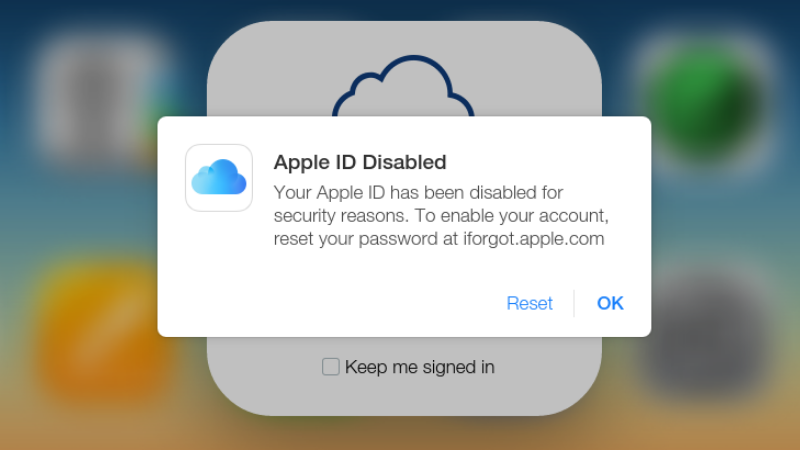 khôi phục tài khoản Apple ID bị khóa