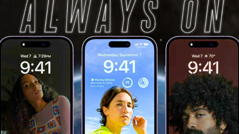 Always-On Display trên iPhone 14