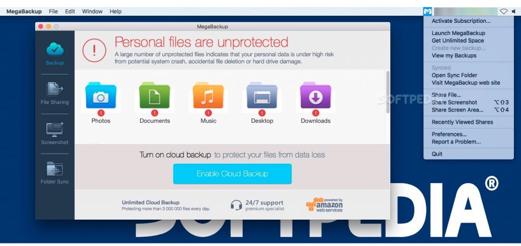 phần mềm chụp ảnh trên laptop,chụp ảnh màn hình,MegaBackup