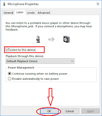 Listen to this device