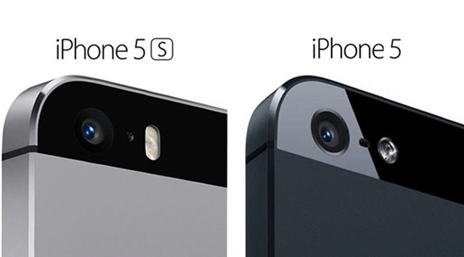So sánh iPhone 5 và 5s camera