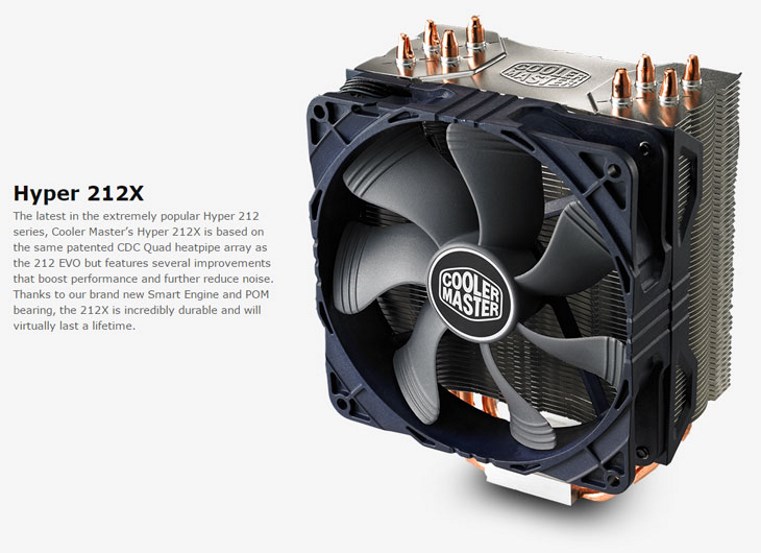 Quạt CPU CM Hyper 212X