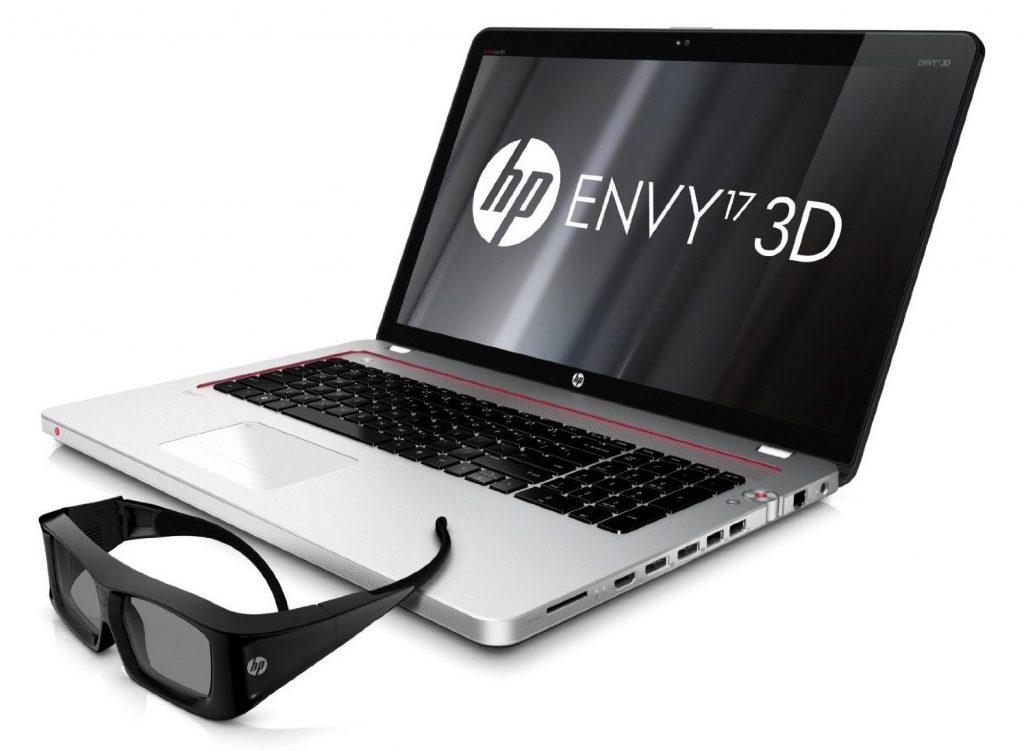 Envy 17 3D với khả năng tích hợp 3D cao cấp.