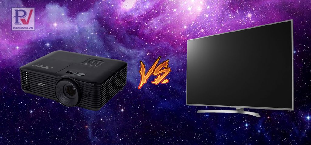 chọn tivi hay máy chiếu để dạy học?
