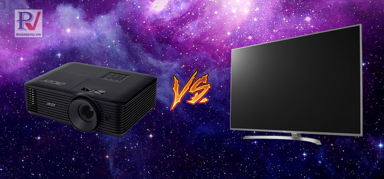 chọn tivi hay máy chiếu để dạy học?